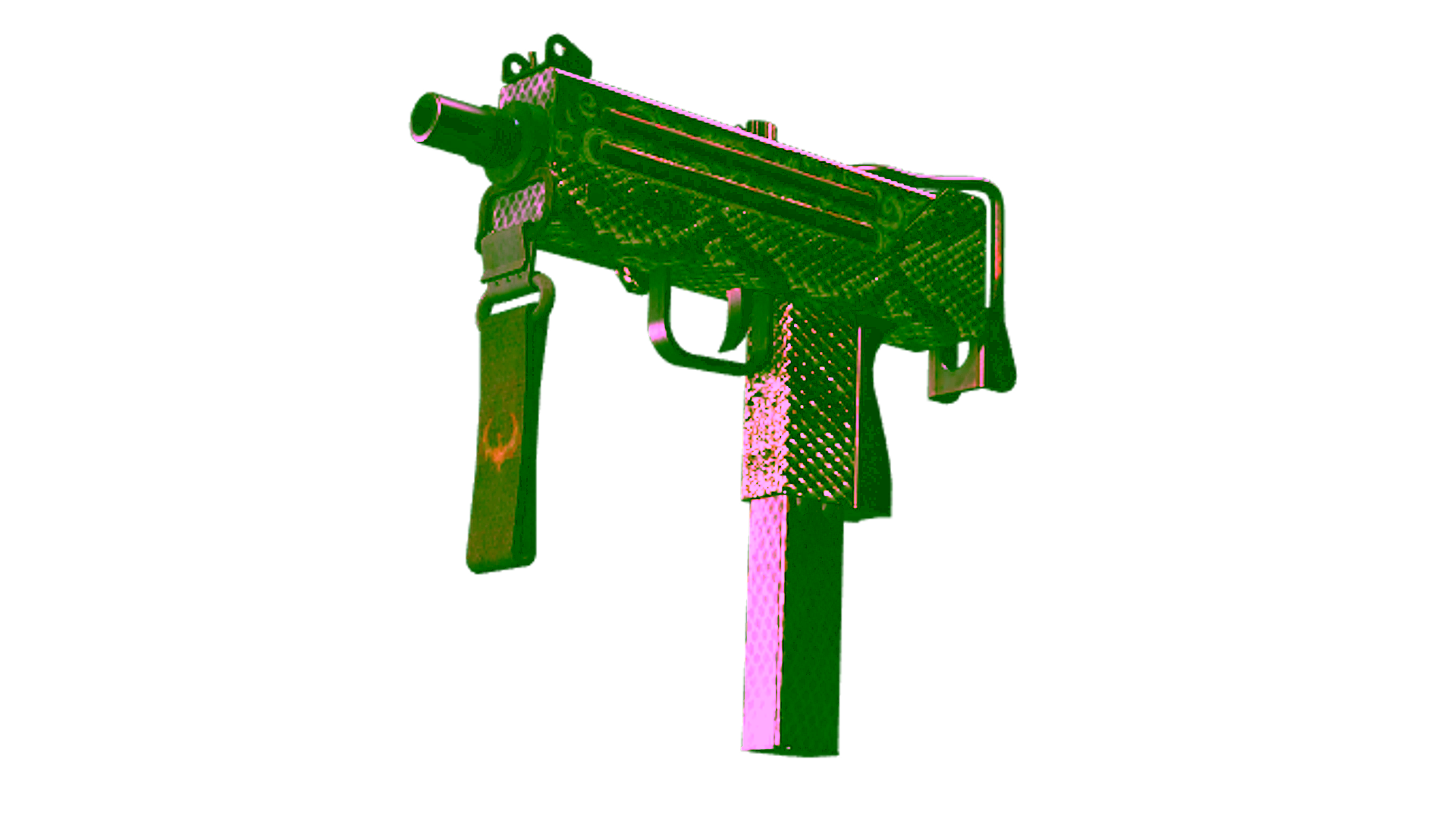 Display for MAC-10 | Hot Snakes (Battle-Scarred)