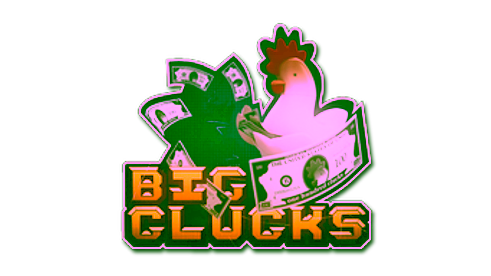 Display for Sticker | Big Clucks