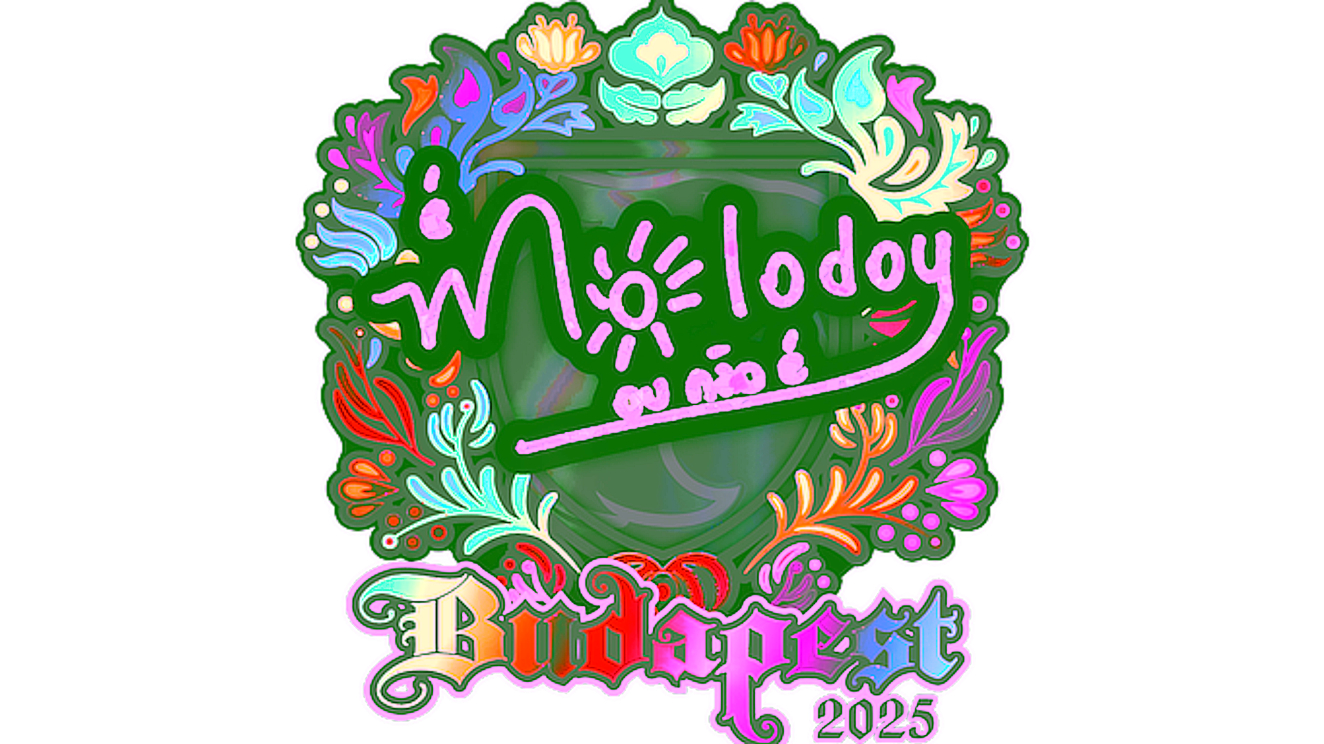 Дисплей для Sticker | molodoy (Holo) | Budapest 2025