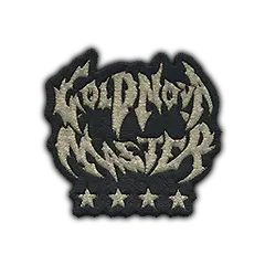 Patch Metal Gold Nova Master