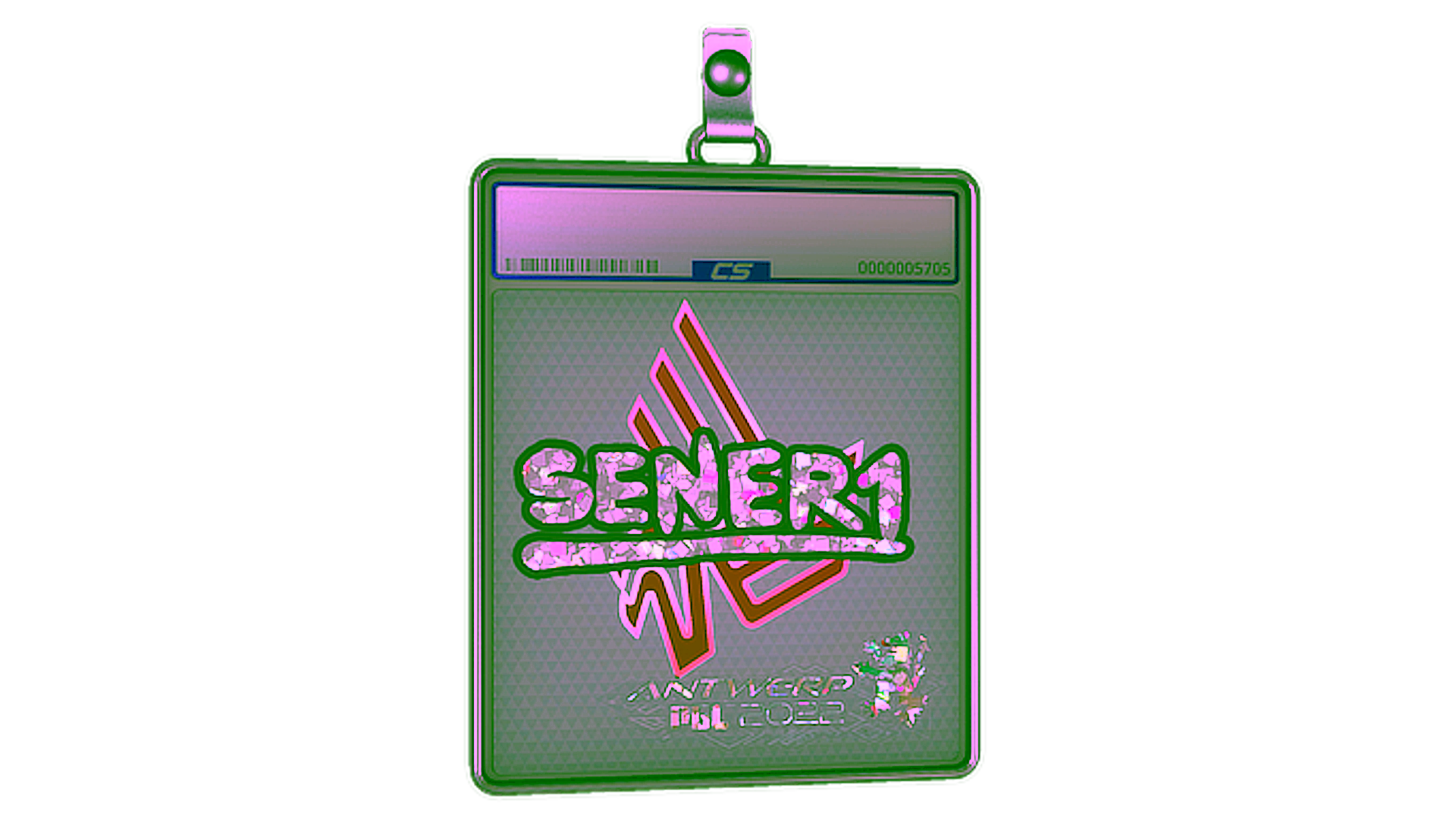 Visar för Sticker Slab | SENER1 (Glitter) | Antwerp 2022
