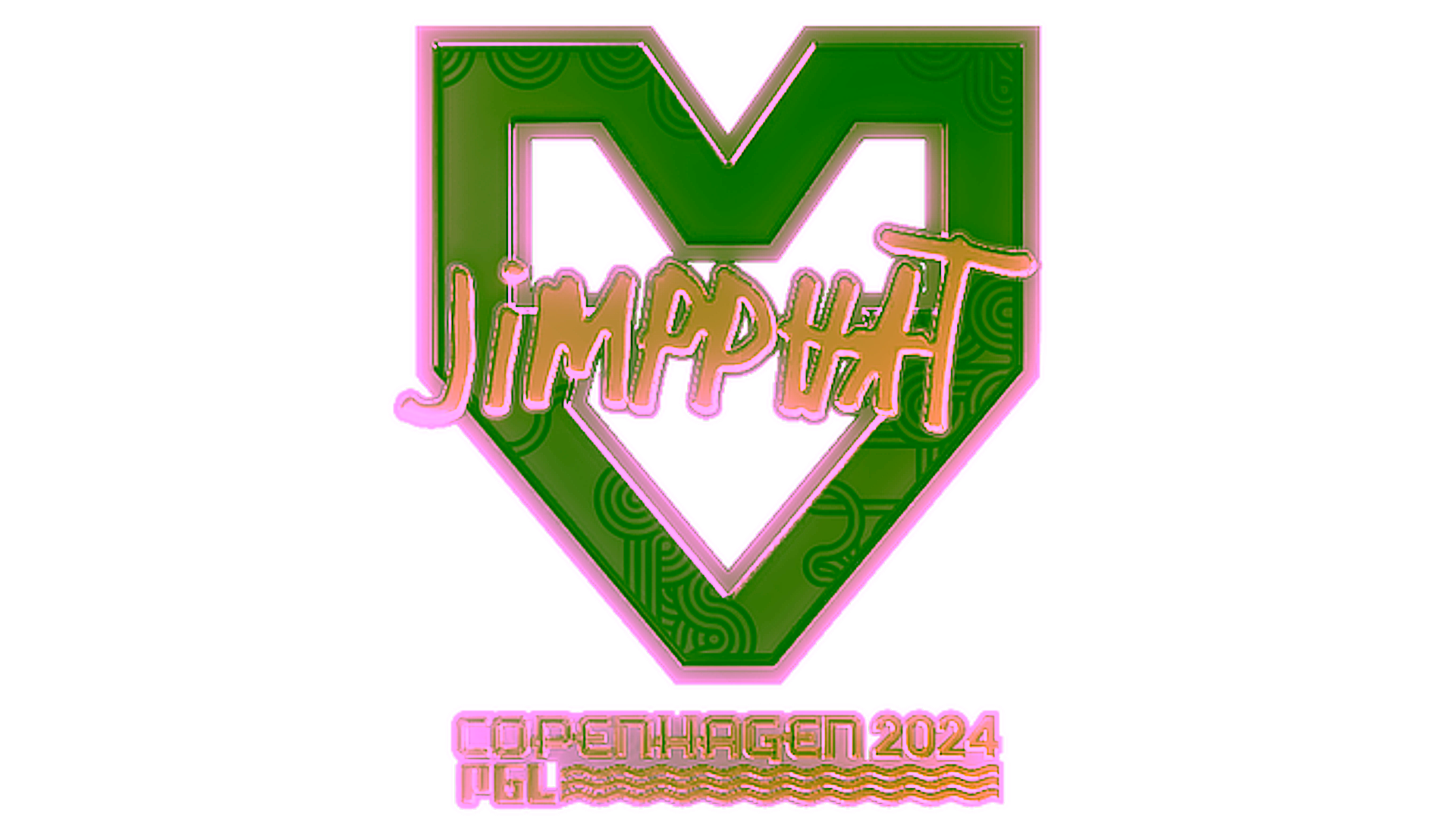 Rodyti Sticker | Jimpphat (Gold) | Copenhagen 2024