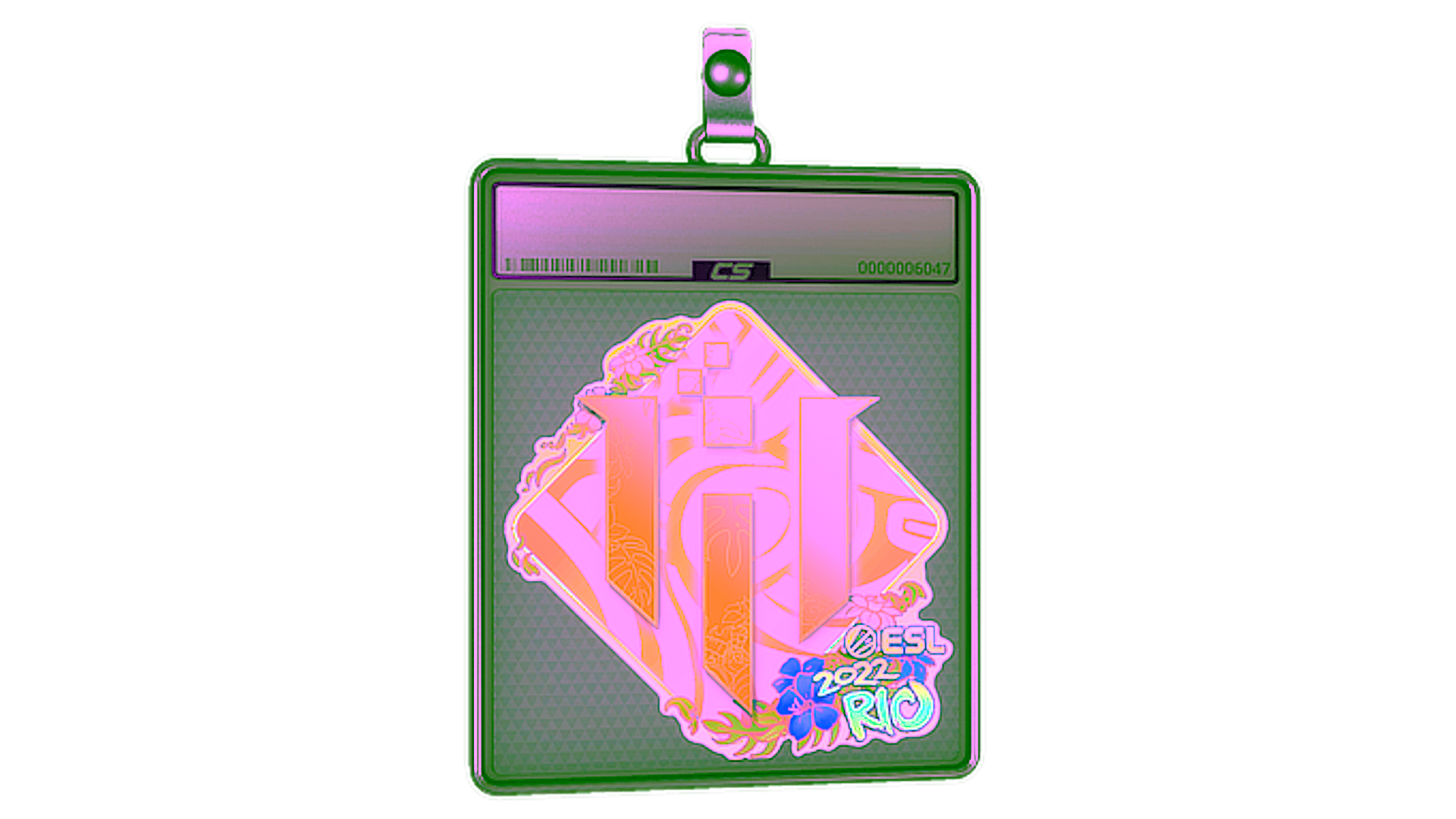 Display for Sticker Slab | IHC Esports (Holo) | Rio 2022