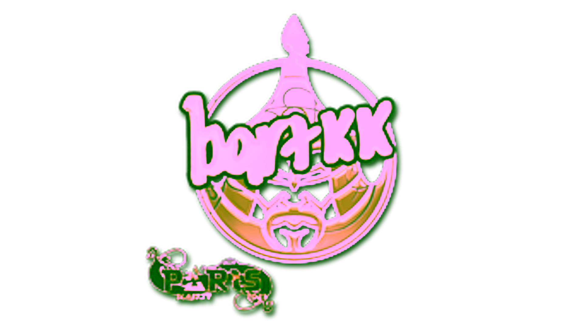 Visar för Sticker | Bart4k (Gold) | Paris 2023