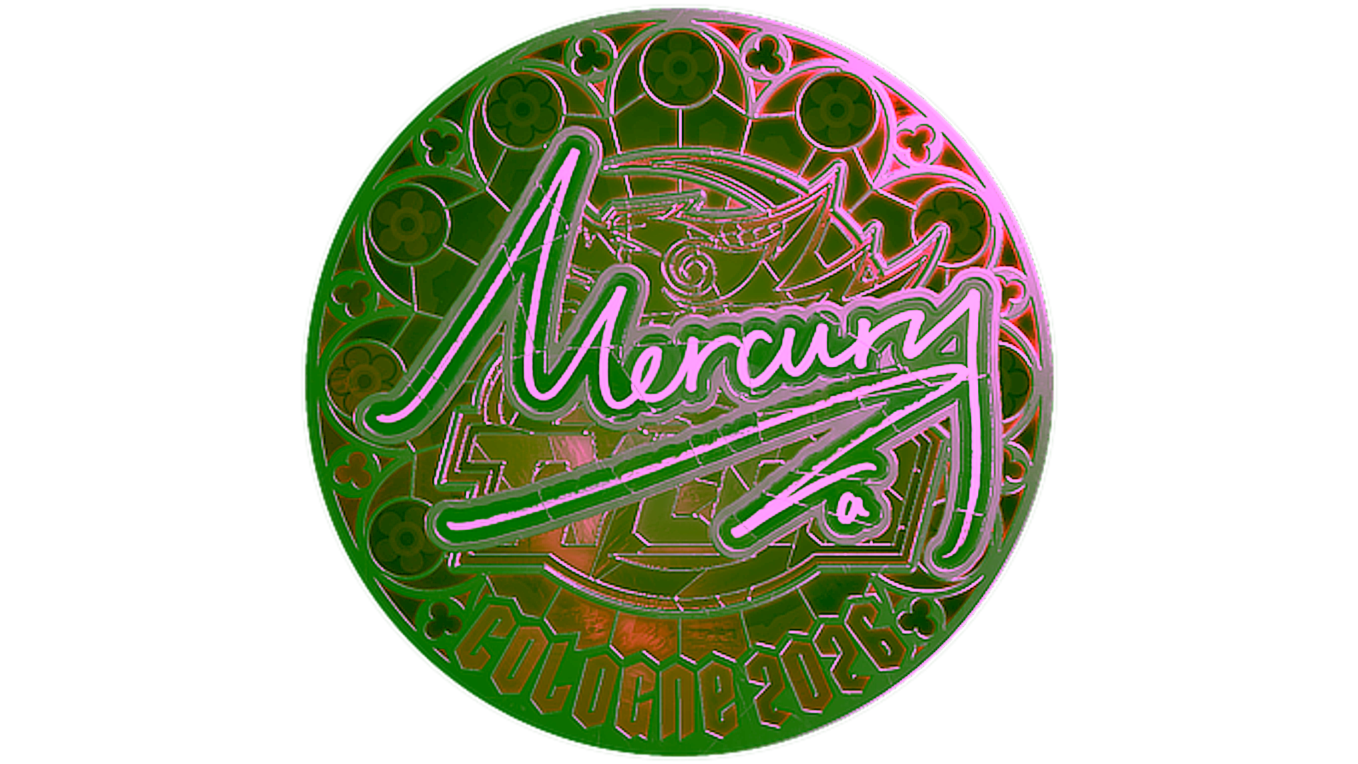 Affichage pour Sticker | Mercury (Foil) | Cologne 2026