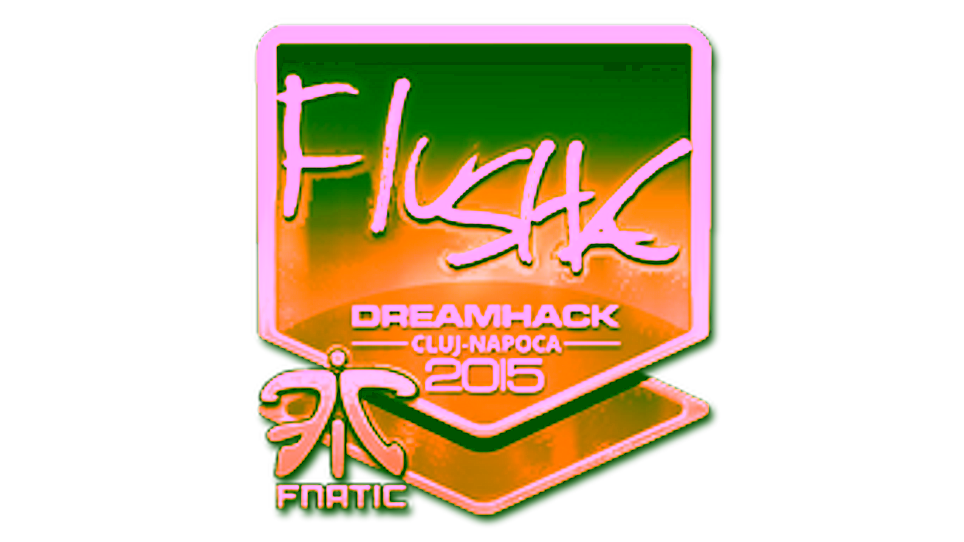 Дисплей для Sticker | flusha (Gold) | Cluj-Napoca 2015