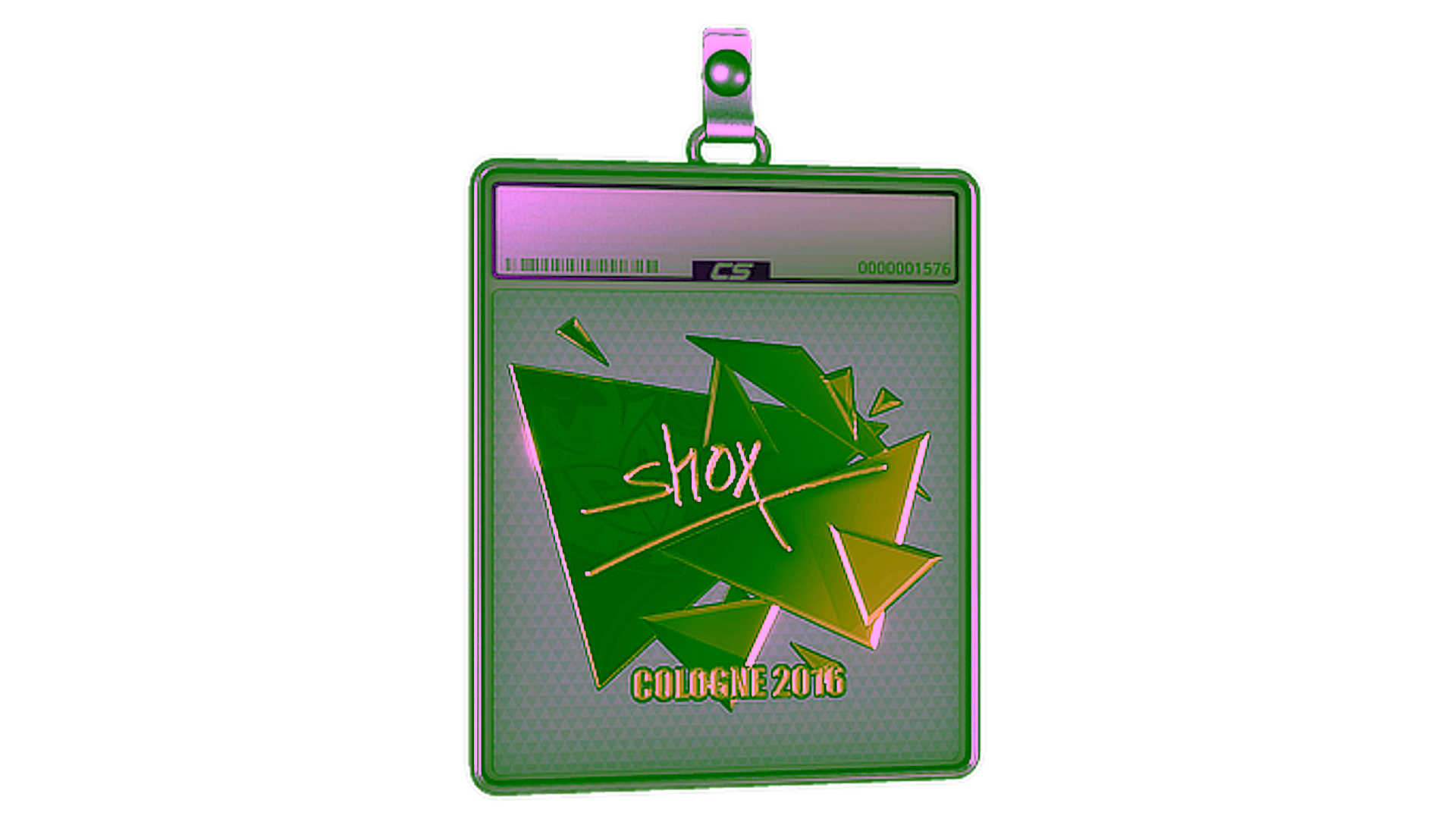 Display for Sticker Slab | shox (Gold) | Cologne 2016