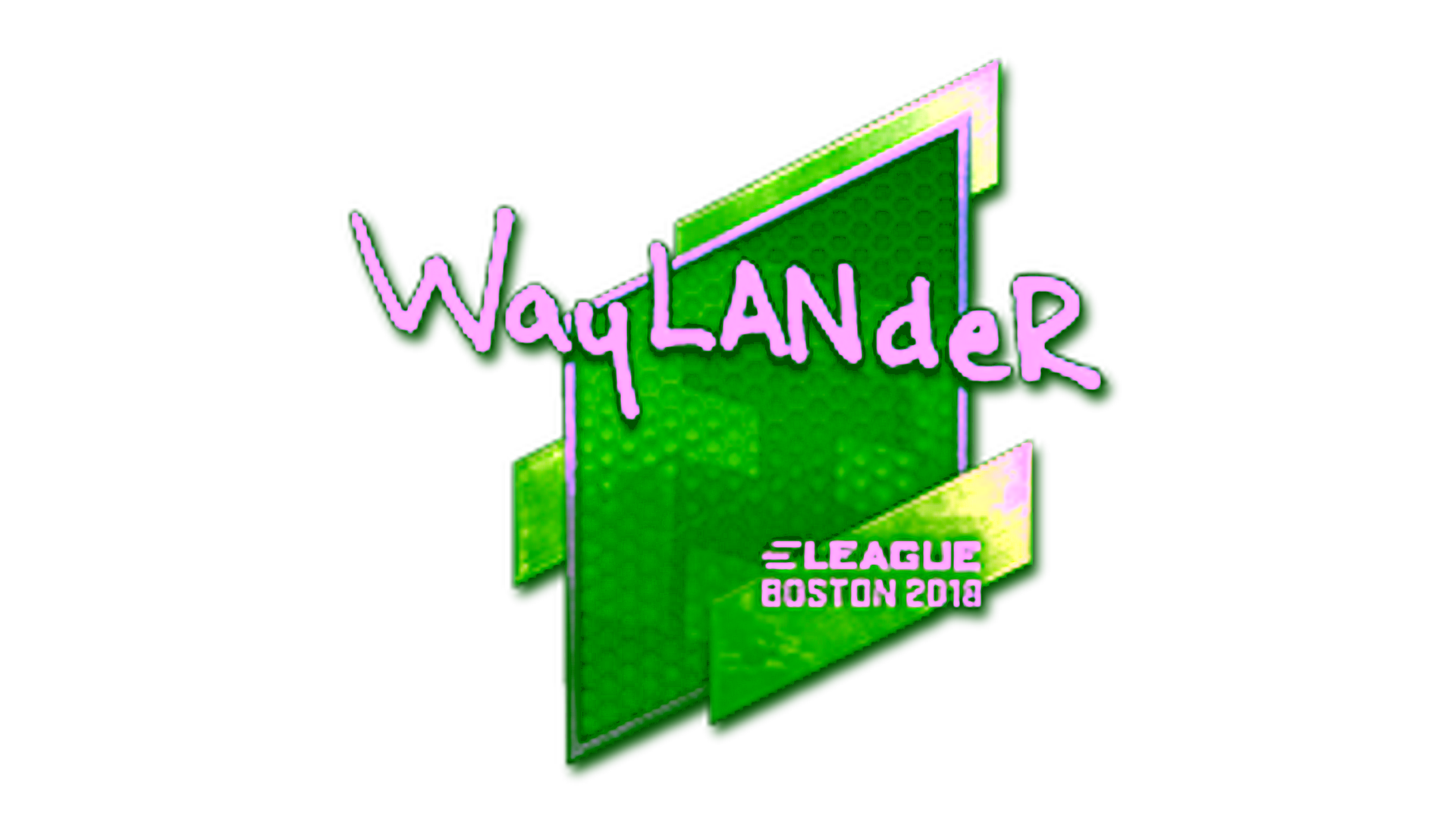 عرض لـ Sticker | wayLander (Foil) | Boston 2018