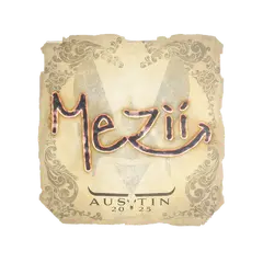 Sticker mezii Austin 2025