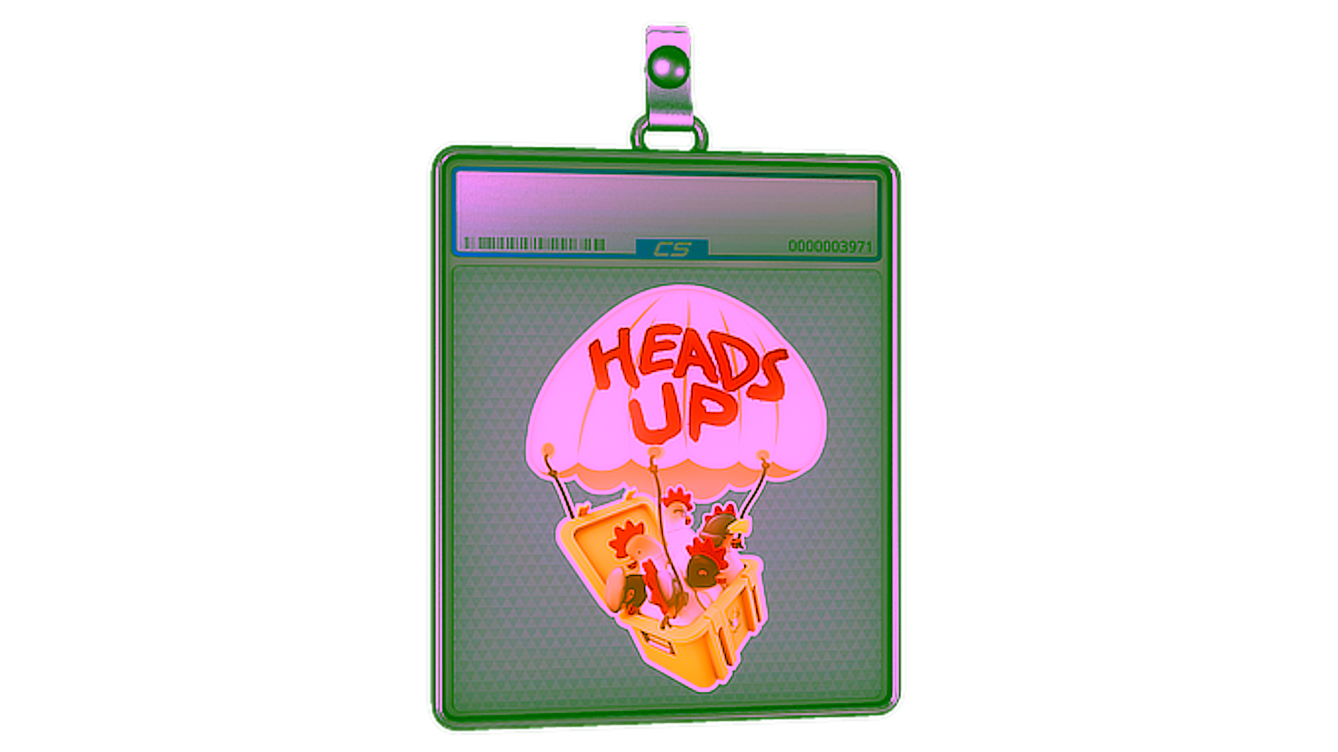 Display for Sticker Slab | Heads Up