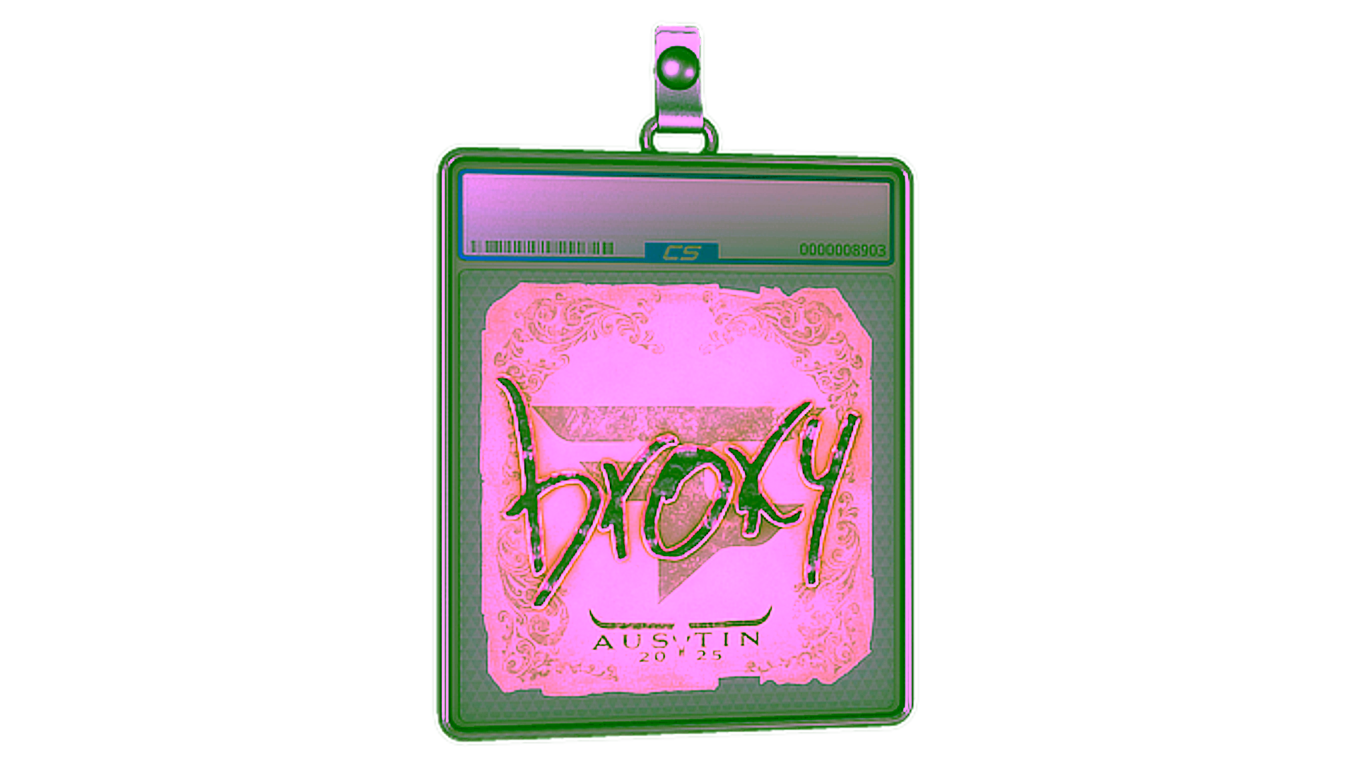 Display for Sticker Slab | broky | Austin 2025