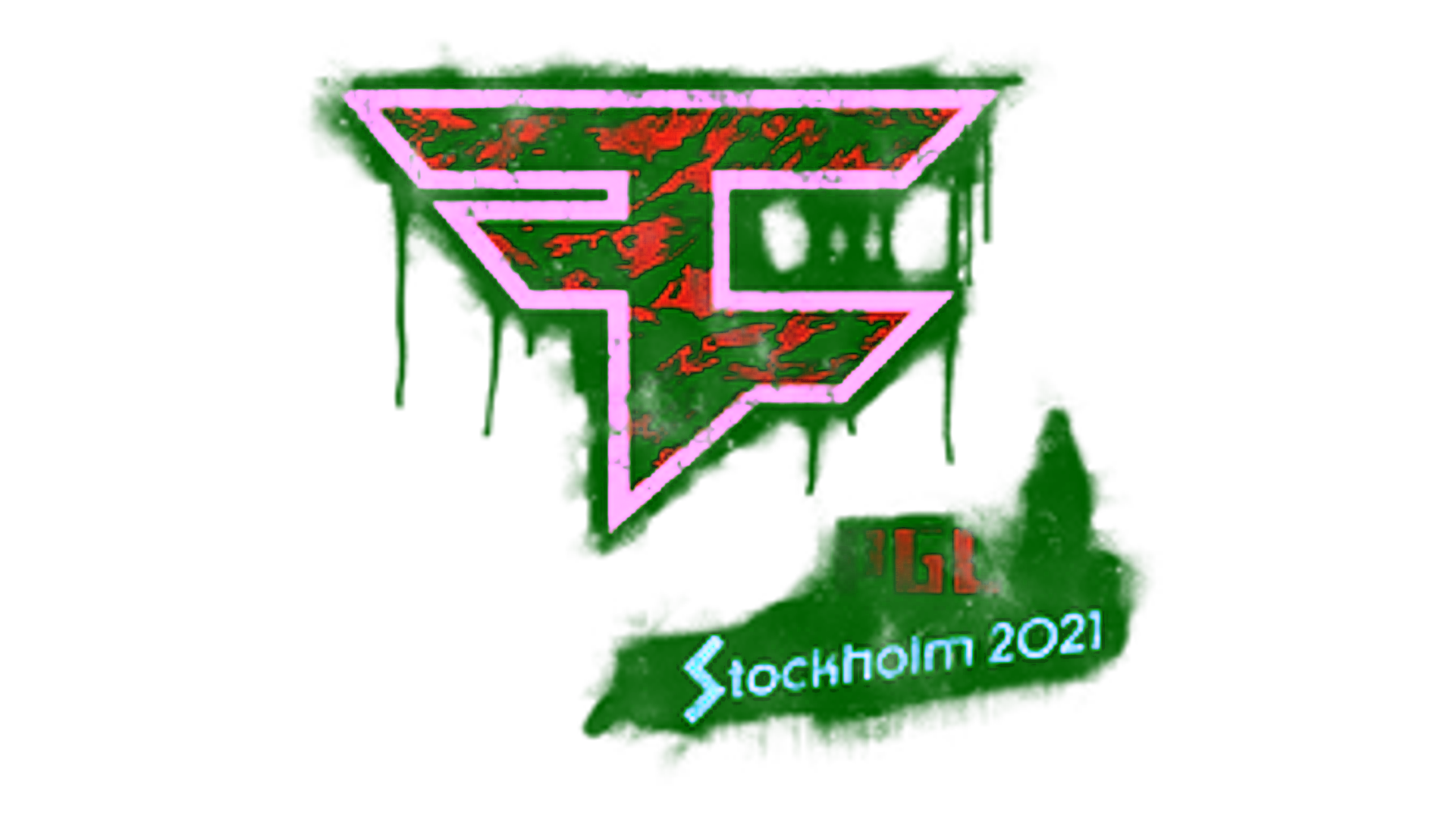 Display for Sealed Graffiti | FaZe Clan | Stockholm 2021