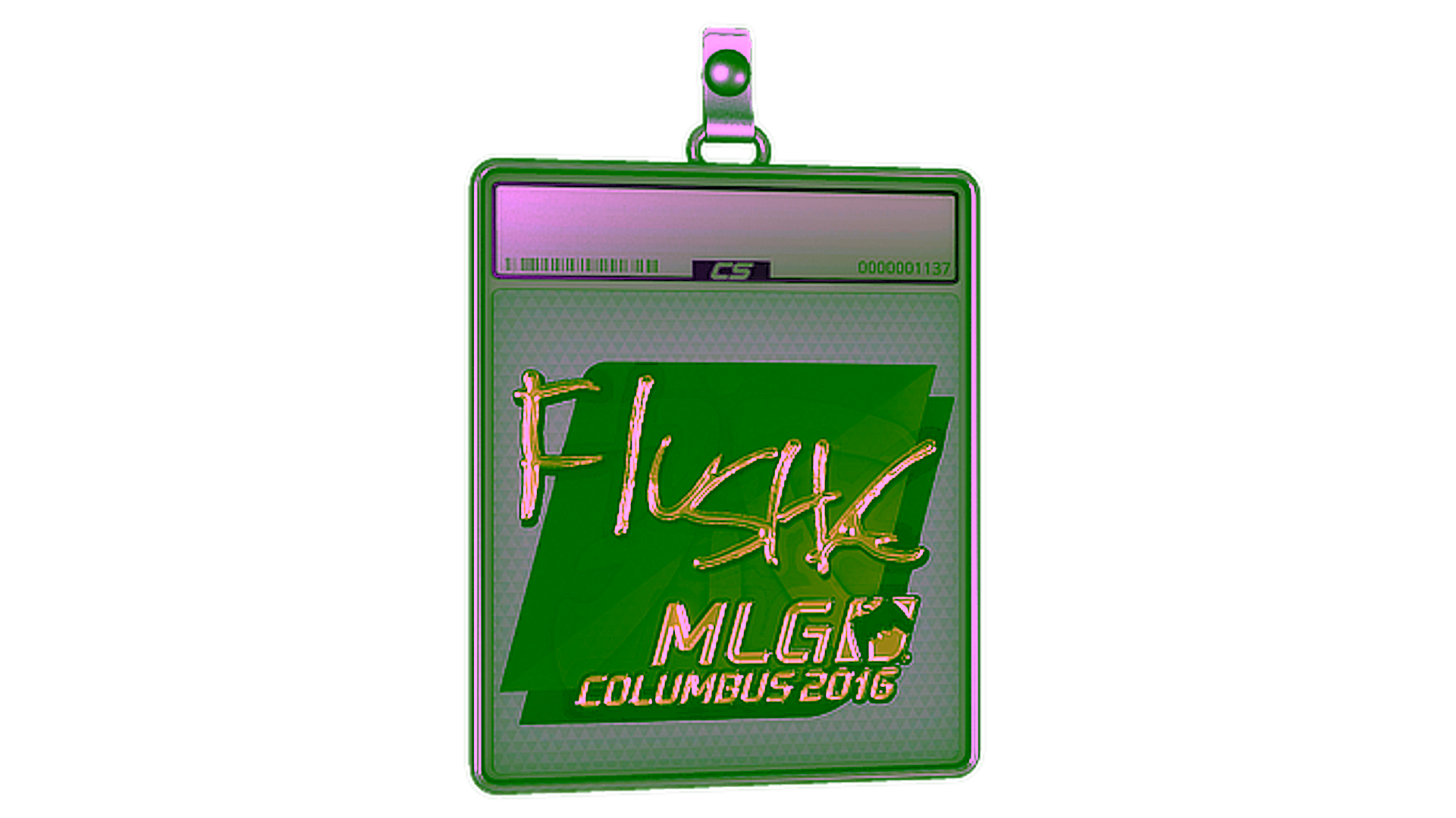 Affichage pour Sticker Slab | flusha (Gold) | MLG Columbus 2016