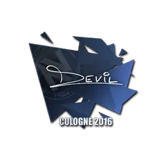 Sticker DEVIL Cologne 2016