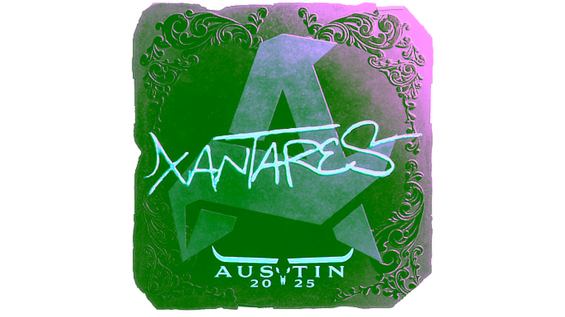 Rodyti Sticker | XANTARES (Foil) | Austin 2025
