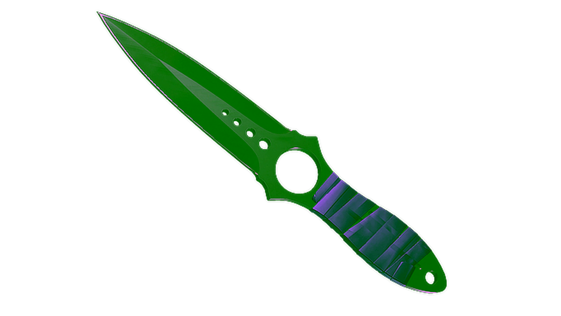 Display for ★ StatTrak™ Skeleton Knife | Ultraviolet (Factory New)