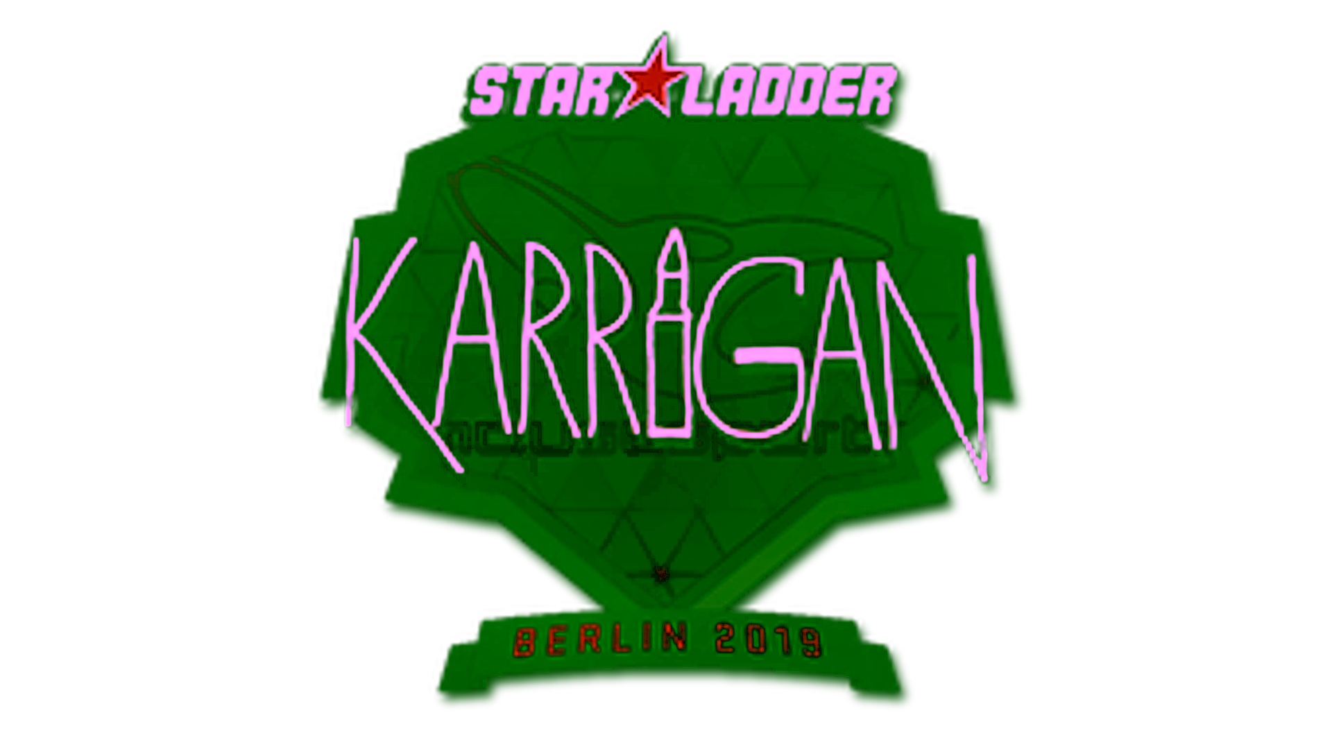 Display for Sticker | karrigan | Berlin 2019