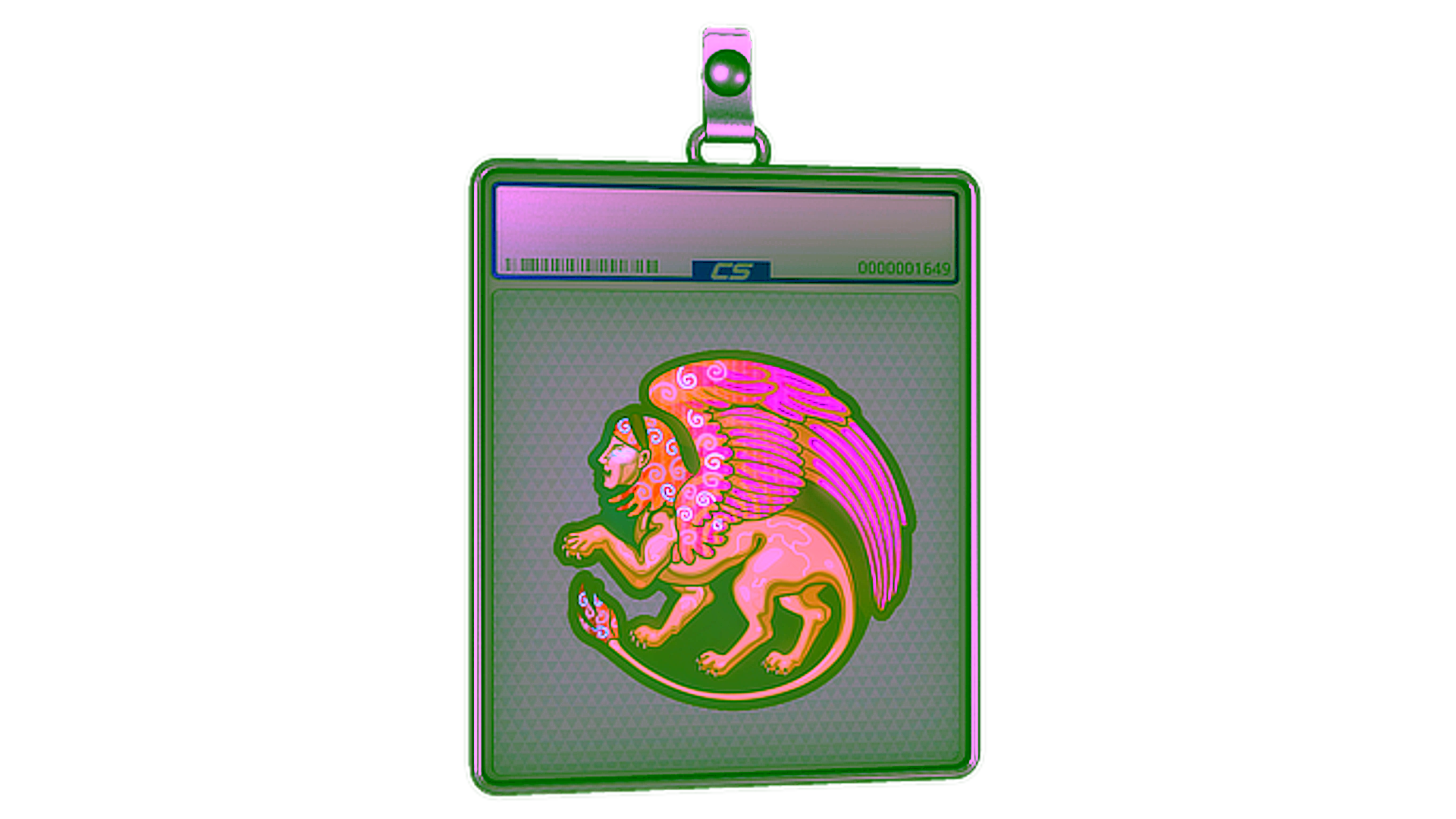 Display for Sticker Slab | Sphinx (Holo)