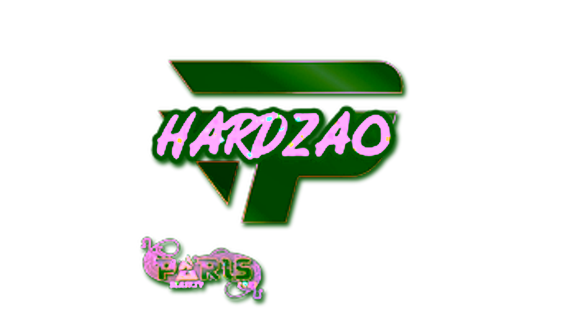 Display for Sticker | hardzao (Glitter) | Paris 2023