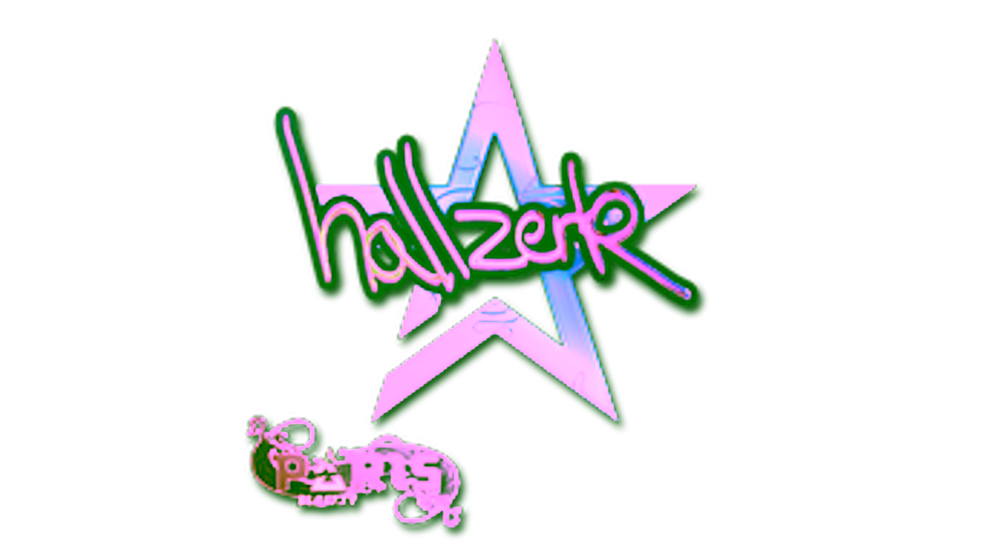 Display for Sticker | hallzerk (Holo) | Paris 2023