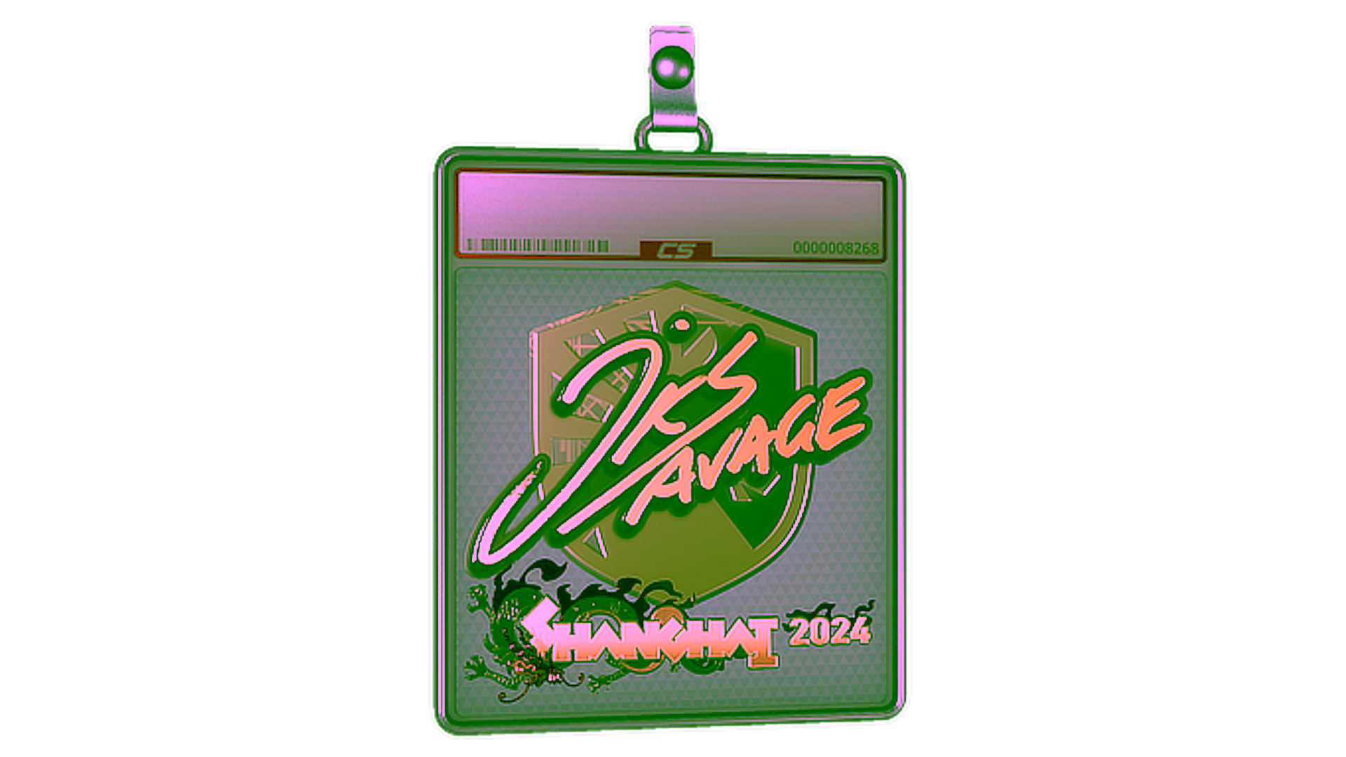 Display for Sticker Slab | jks (Gold) | Shanghai 2024