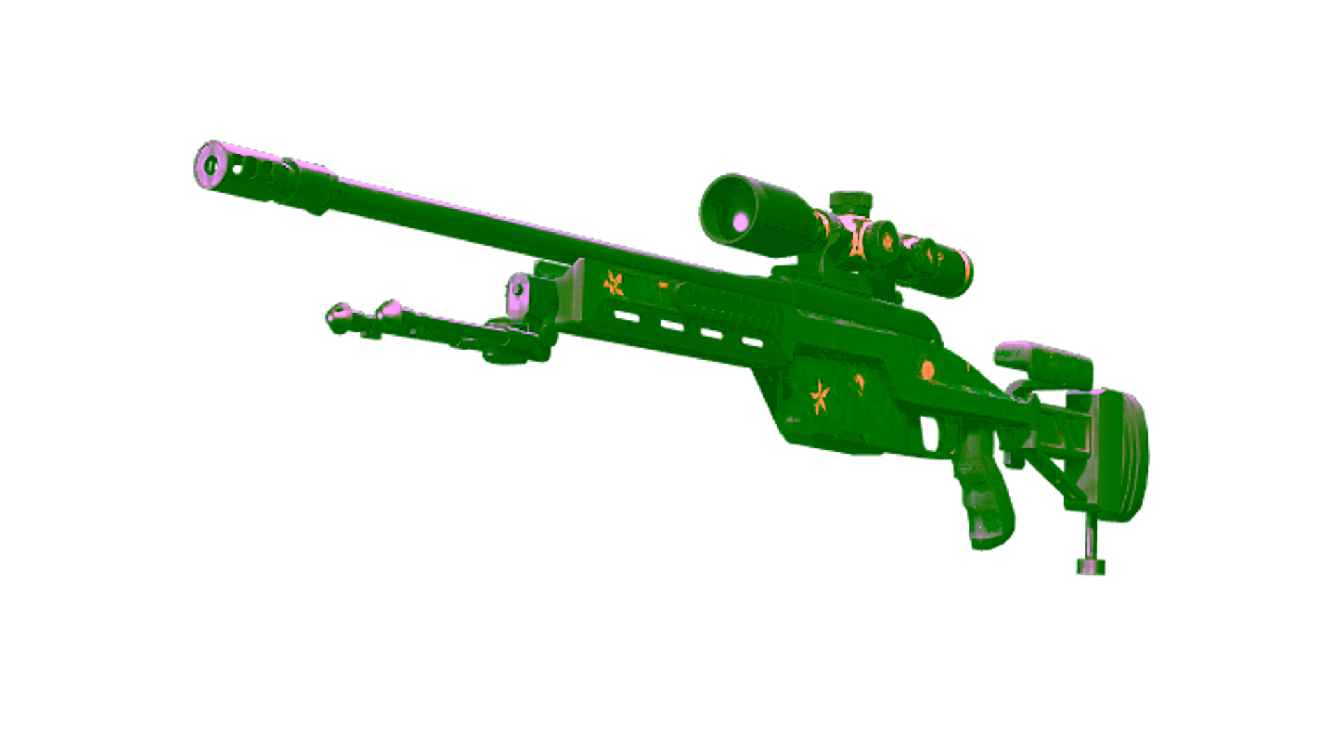 Display for Souvenir SSG 08 | Sea Calico (Battle-Scarred)