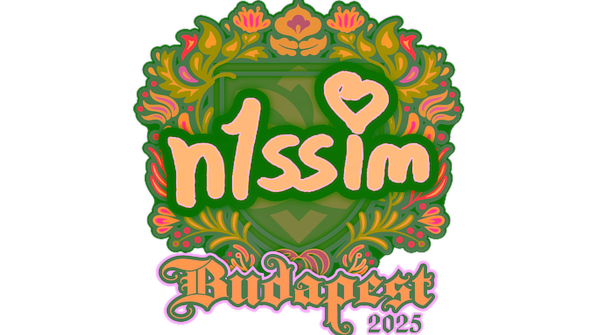 Display for Sticker | n1ssim | Budapest 2025