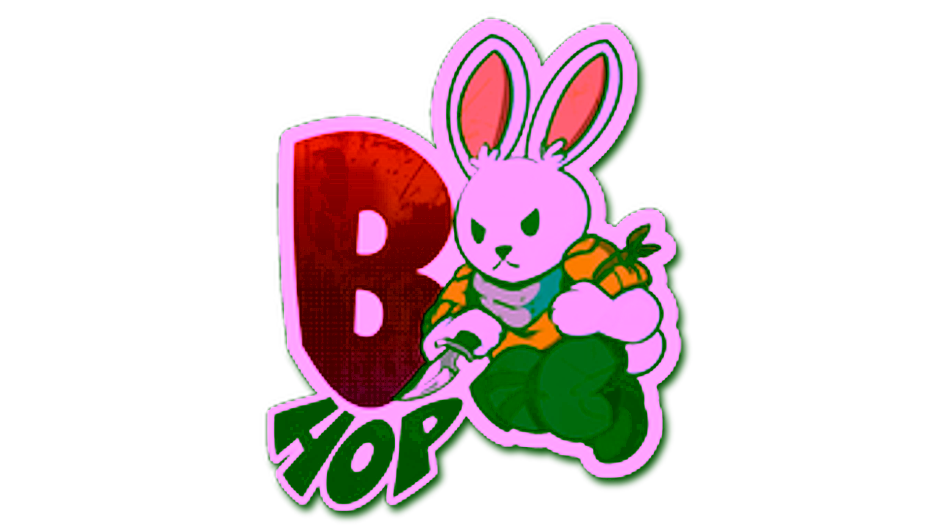 Display for Sticker | B Hop