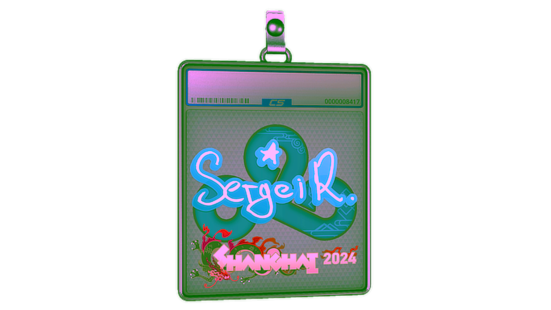 Display for Sticker Slab | Ax1Le | Shanghai 2024