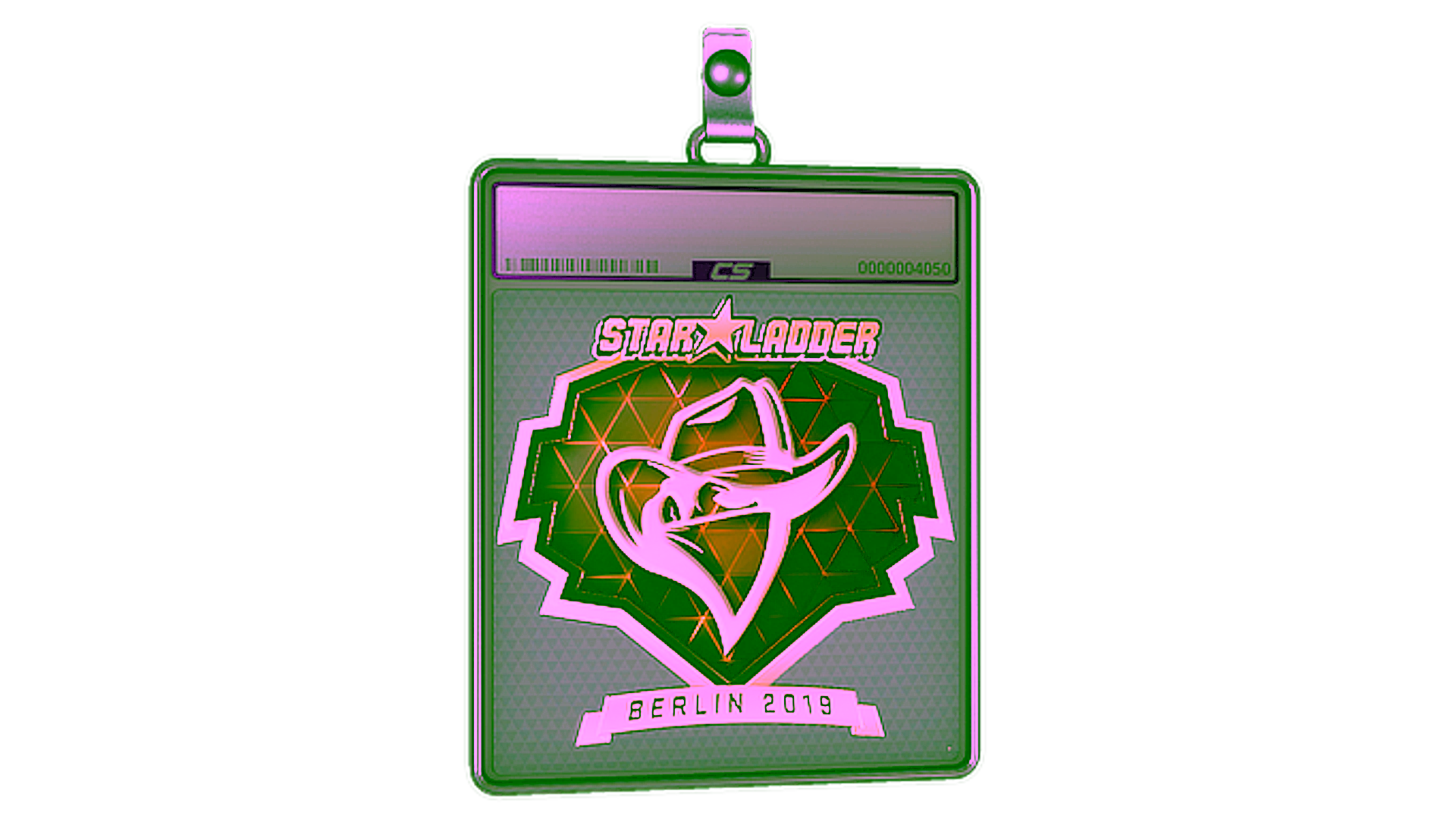 Display for Sticker Slab | Renegades (Gold) | Berlin 2019