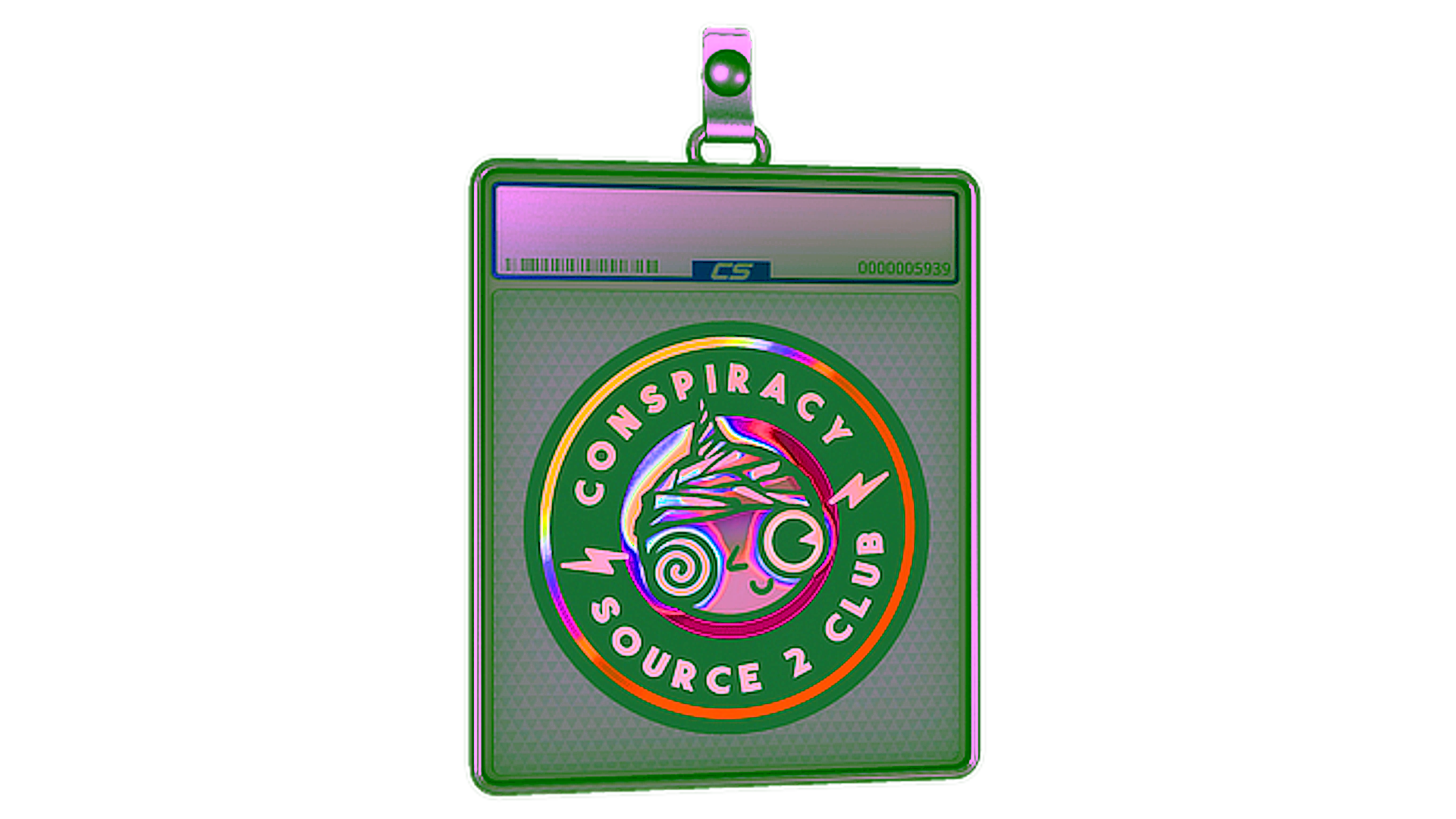 Display for Sticker Slab | Conspiracy Club (Holo)