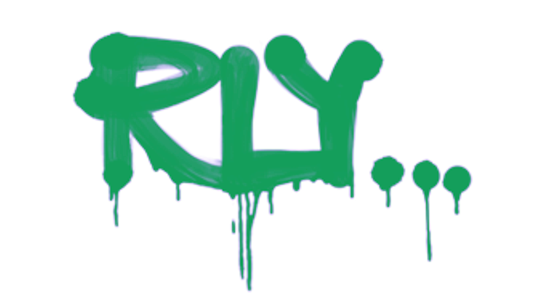Display for Sealed Graffiti | Rly (Frog Green)