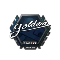 Sticker Golden London 2018