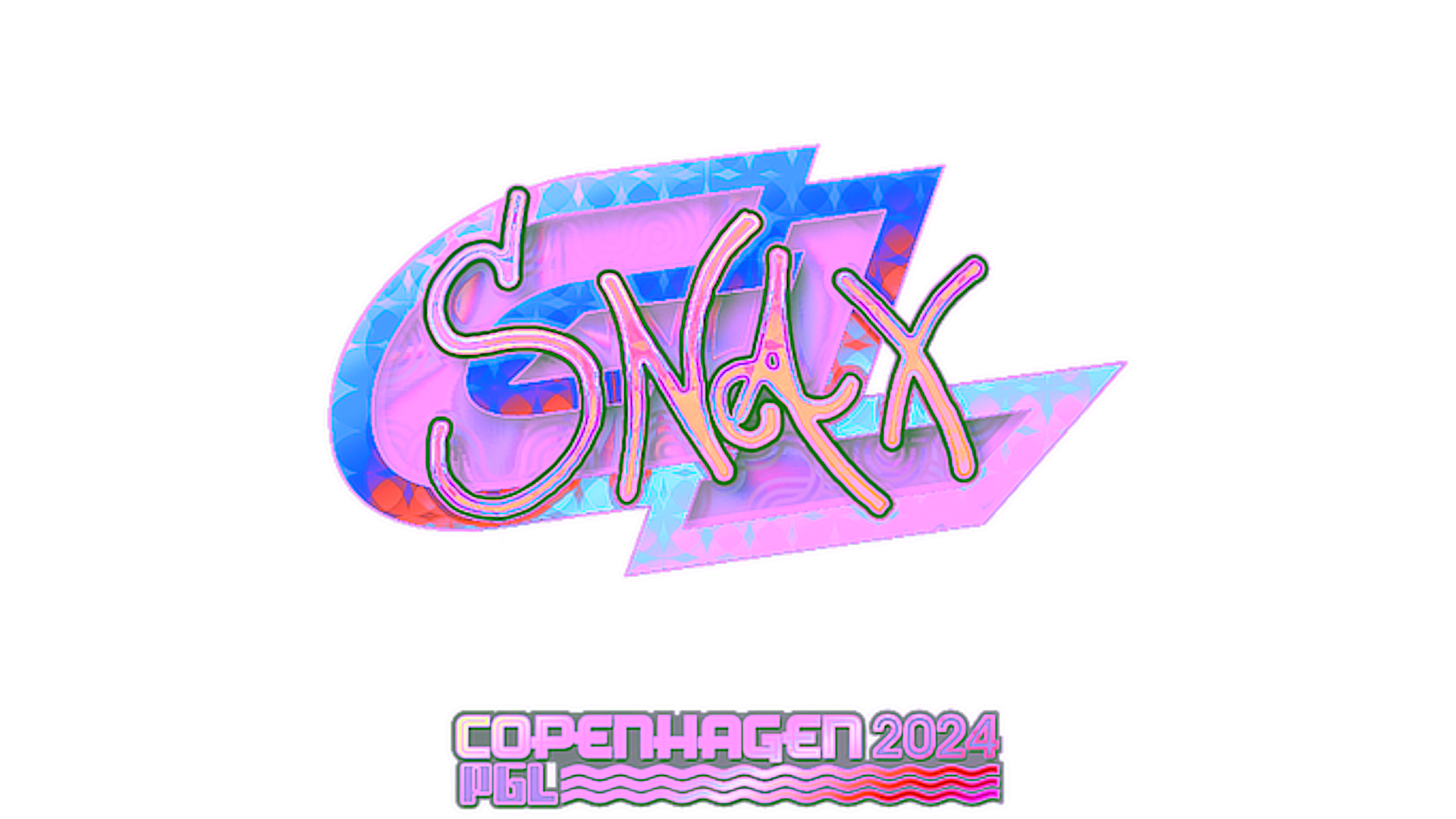 Display for Sticker | Snax (Holo) | Copenhagen 2024