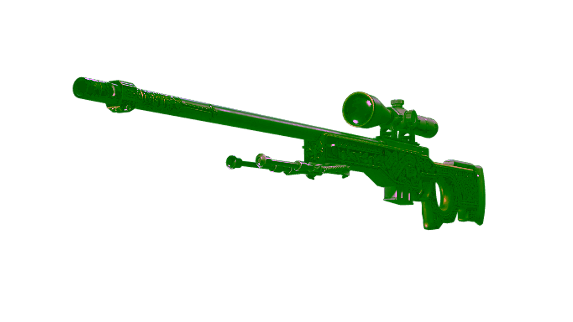Display for Souvenir AWP | The Prince (Battle-Scarred)