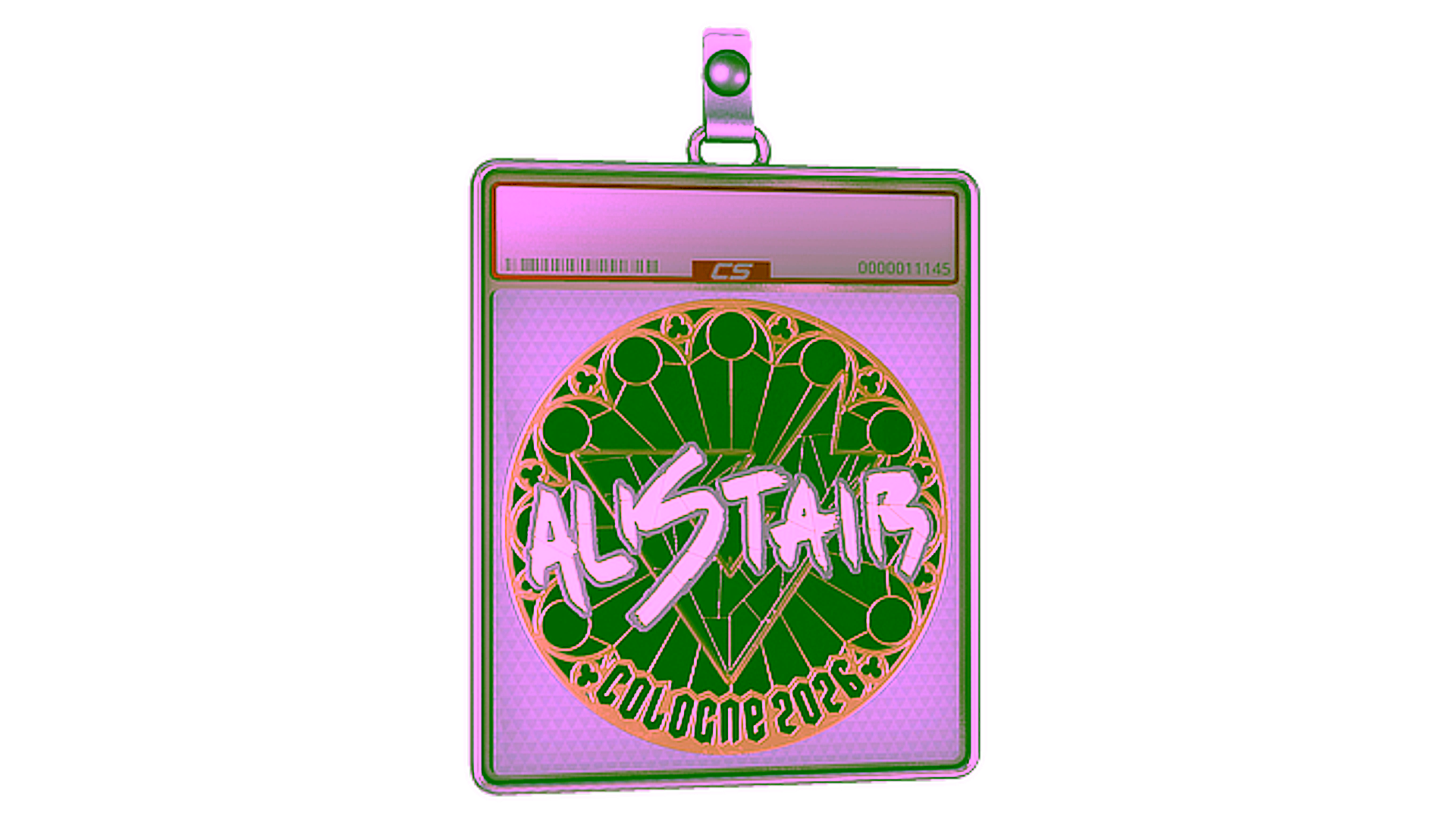 Display for Sticker Slab | aliStair (Gold) | Cologne 2026