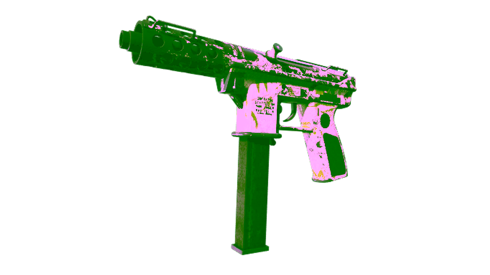 Display for Souvenir Tec-9 | Bamboo Forest (Battle-Scarred)