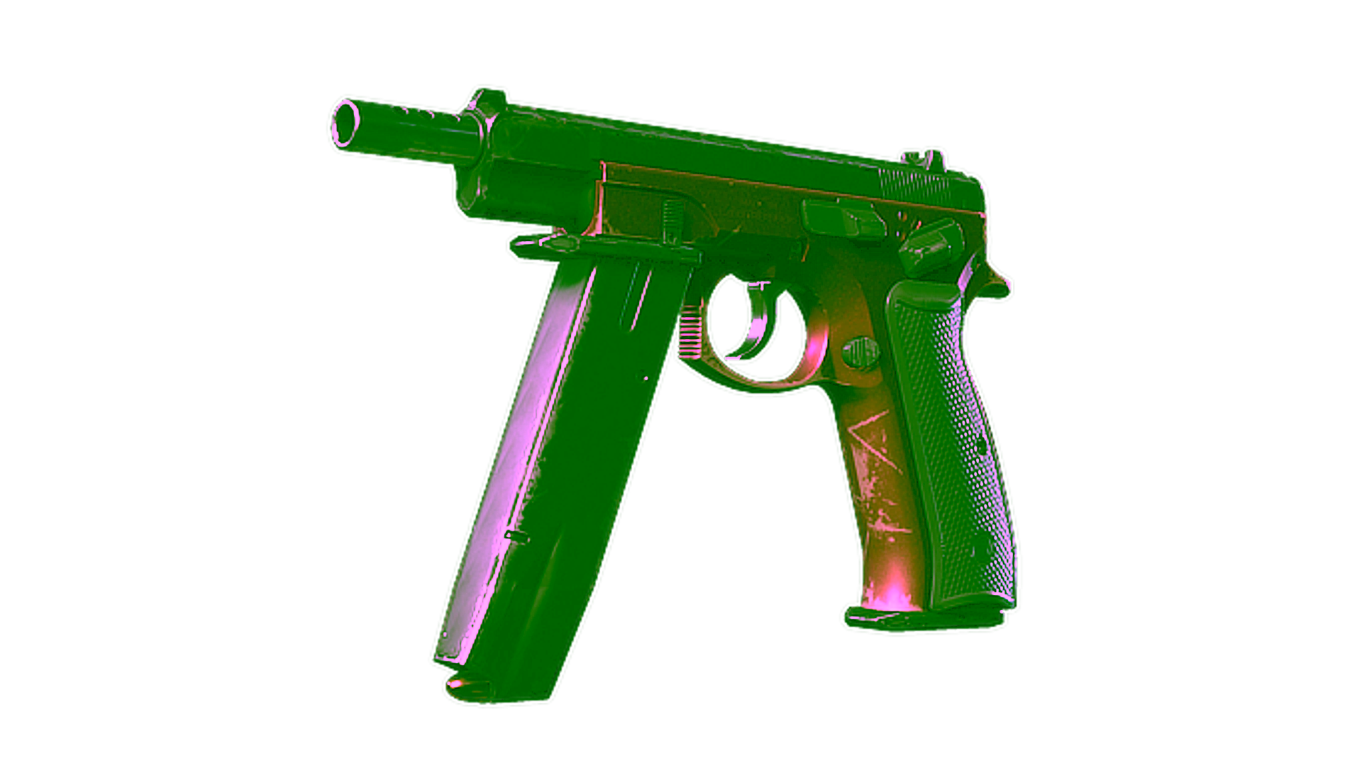 Wyświetl dla CZ75-Auto | Pink Pearl (Well-Worn)