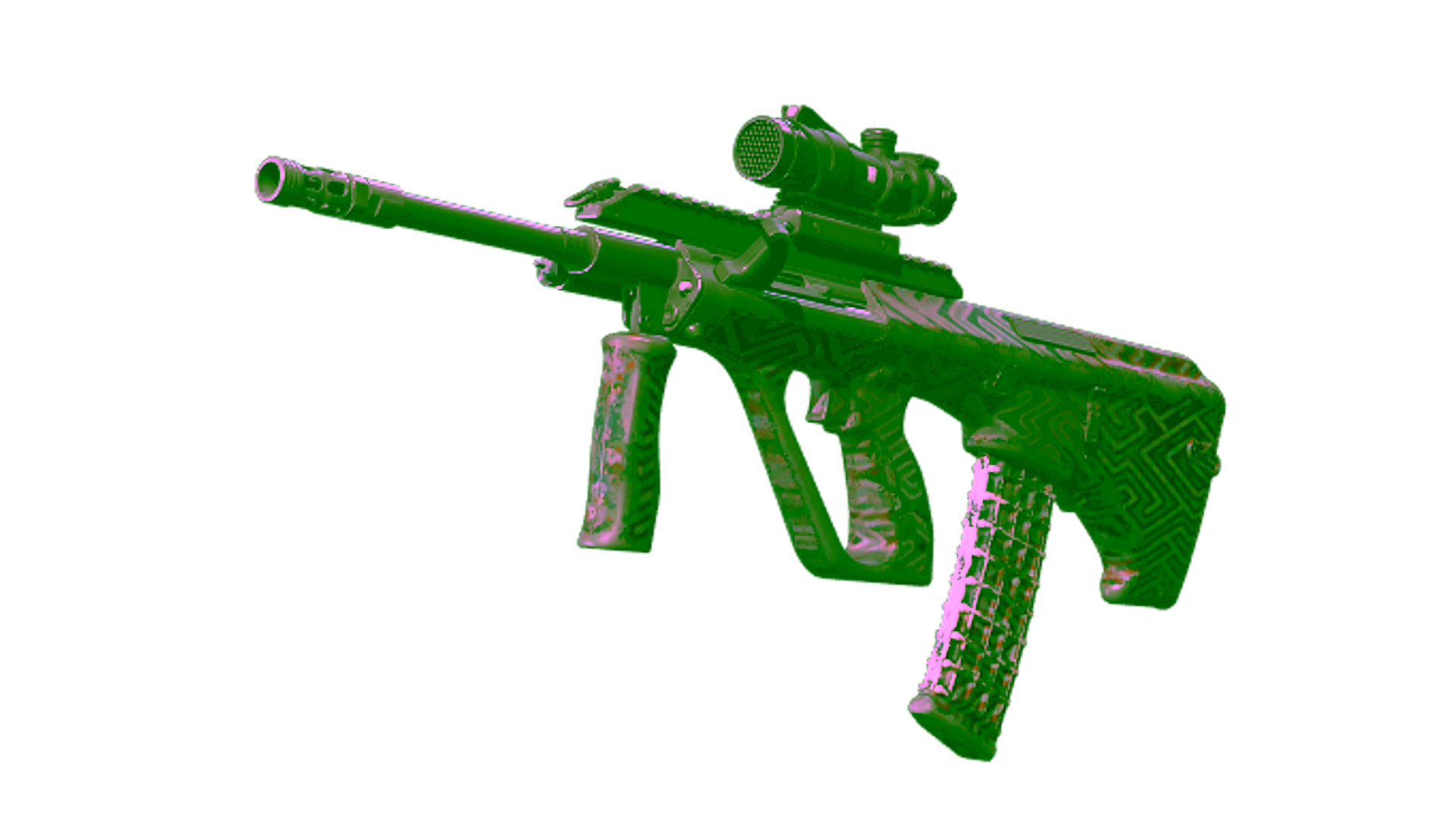 Display for Souvenir AUG | Daedalus (Well-Worn)