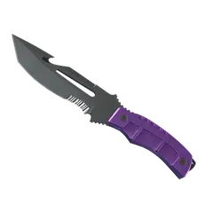 Survival Knife Ultraviolet