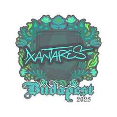 Sticker XANTARES Budapest 2025