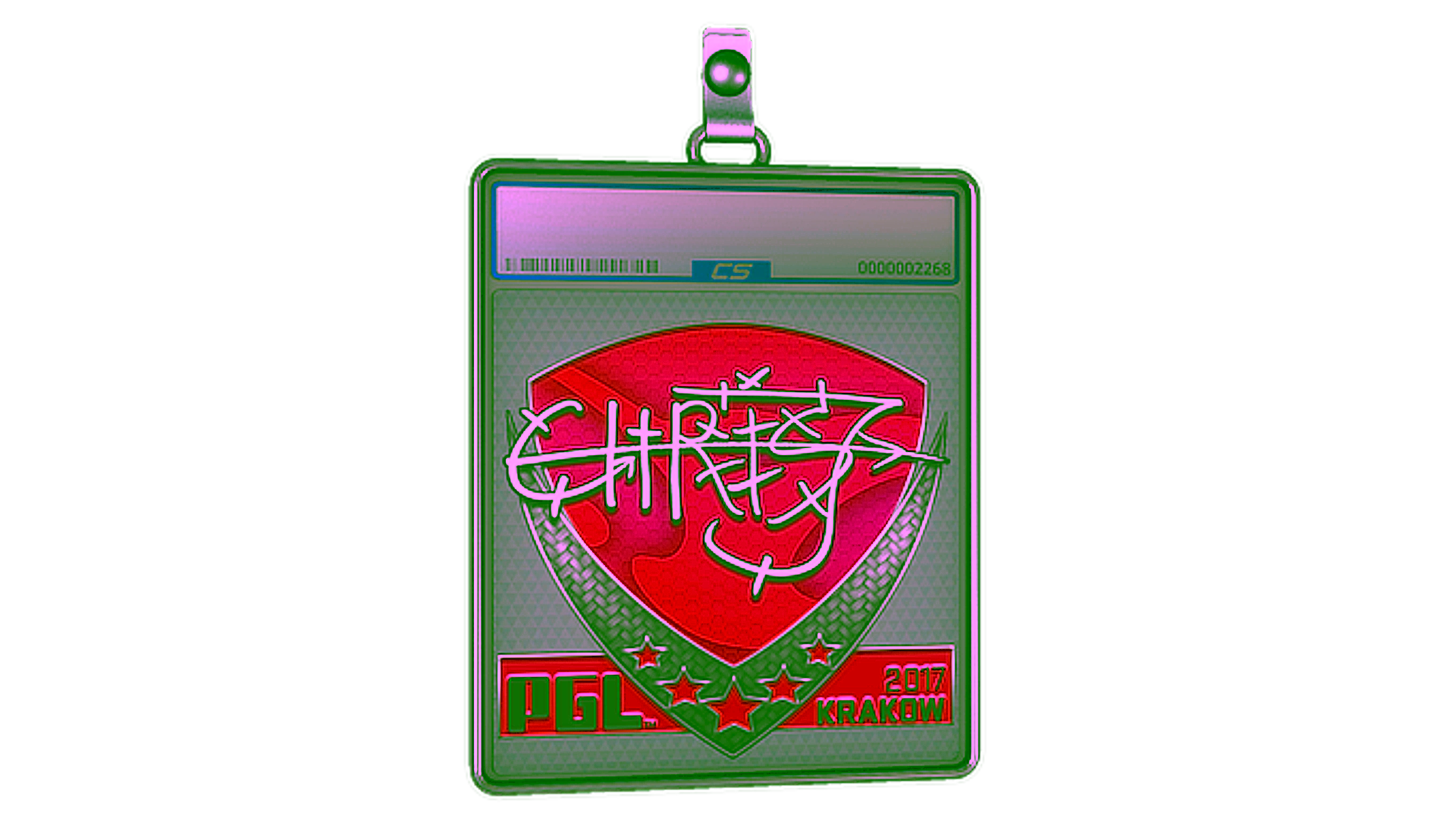 Display for Sticker Slab | chrisJ | Krakow 2017