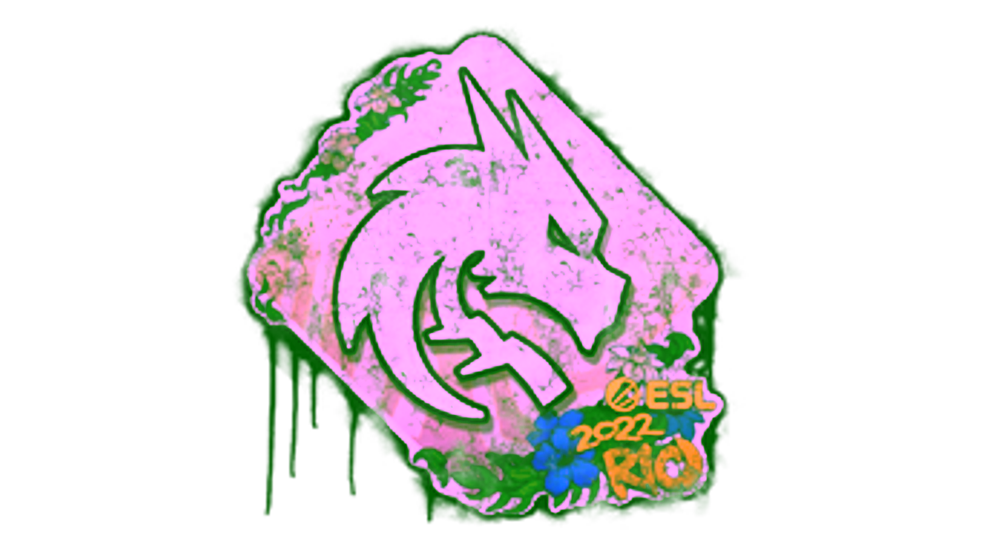 Display for Sealed Graffiti | Team Spirit | Rio 2022
