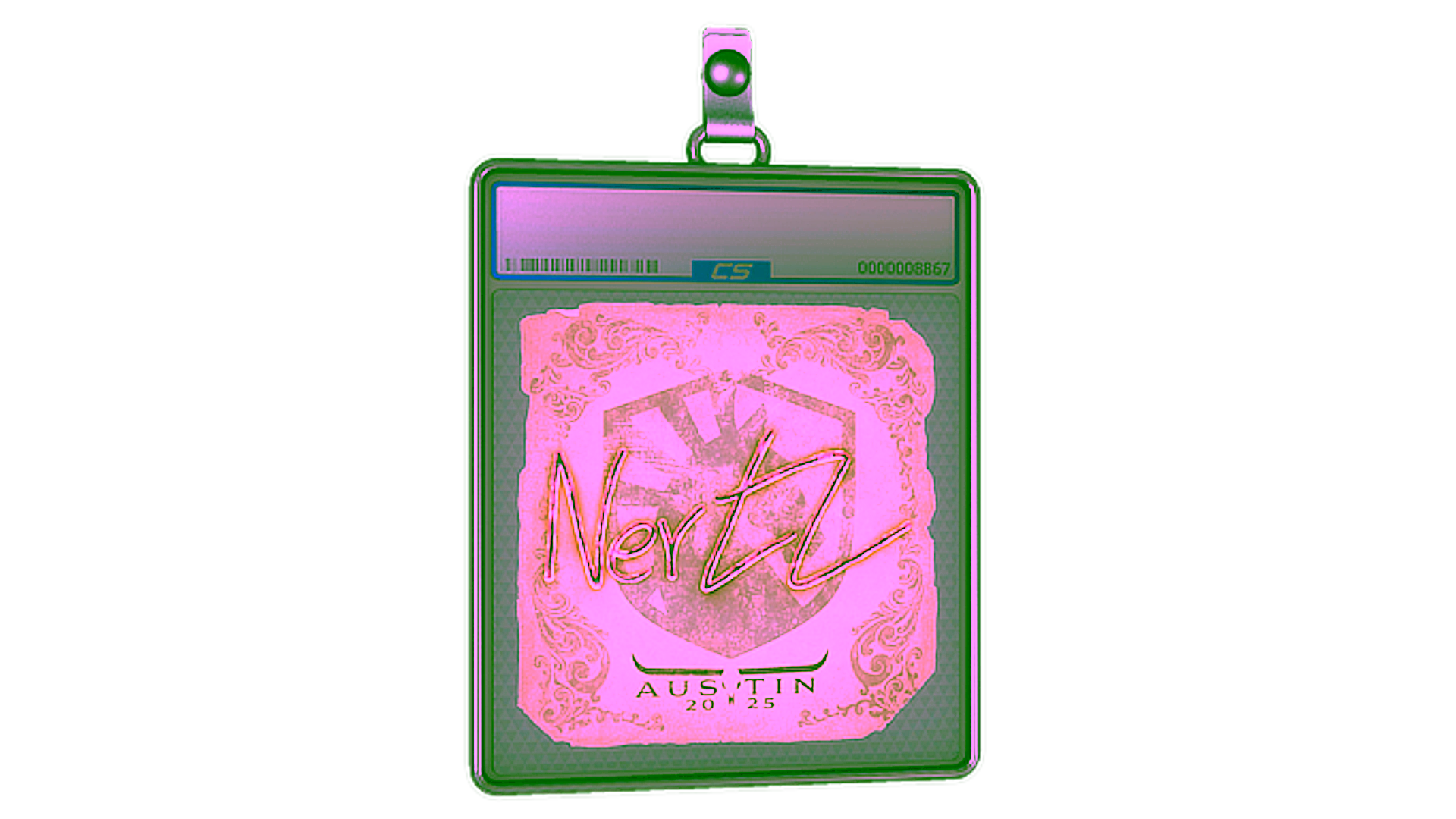 Display for Sticker Slab | NertZ | Austin 2025