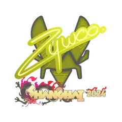 Sticker ZywOo Shanghai 2024