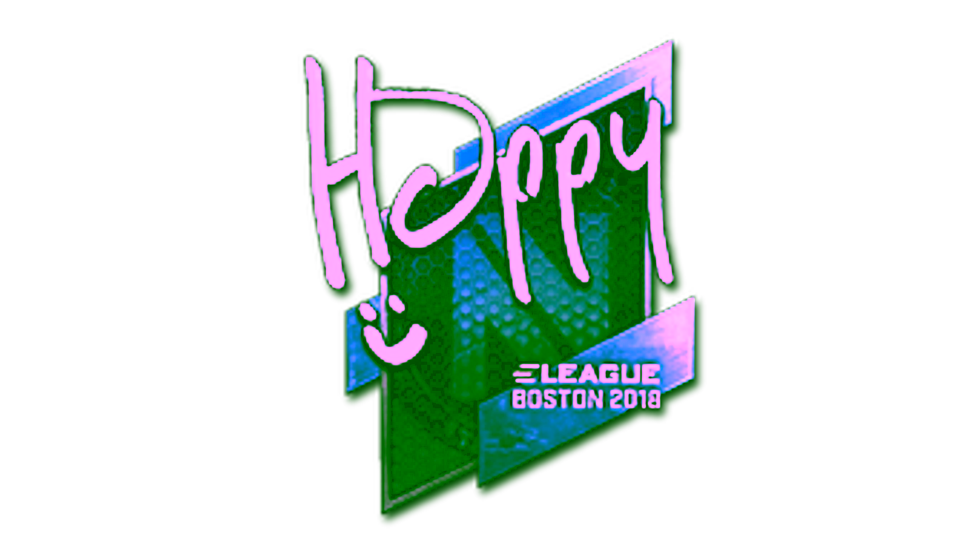 Rodyti Sticker | Happy (Foil) | Boston 2018