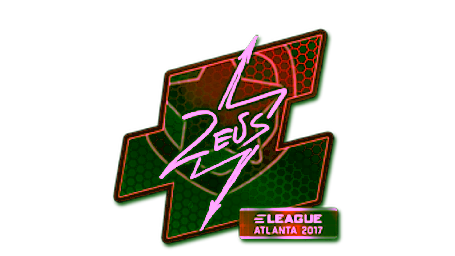 Rodyti Sticker | Zeus | Atlanta 2017