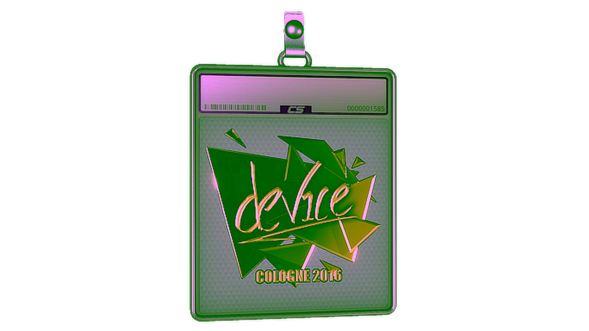 Anzeige für Sticker Slab | device (Gold) | Cologne 2016
