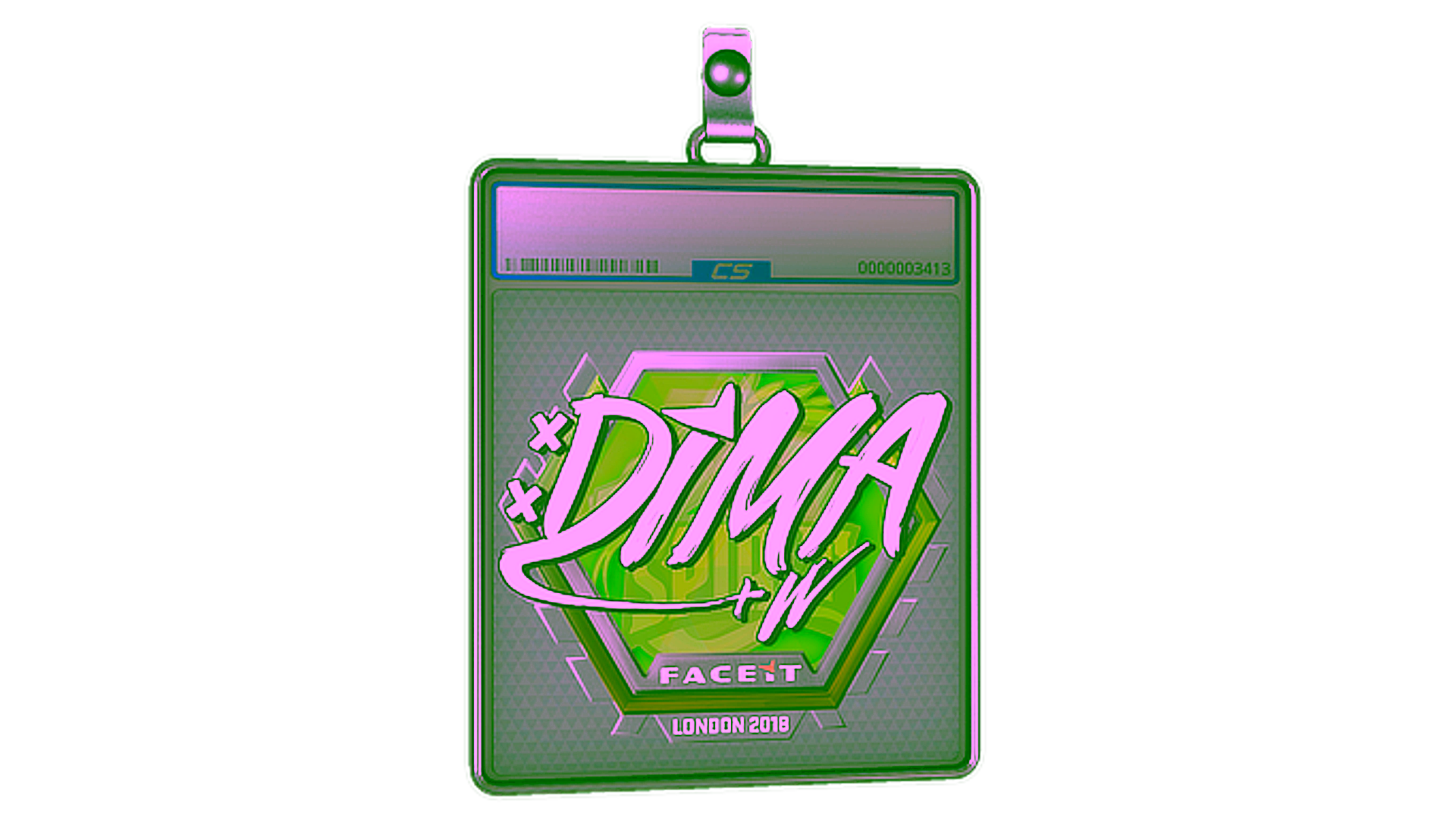 Exibição para Sticker Slab | Dima | London 2018