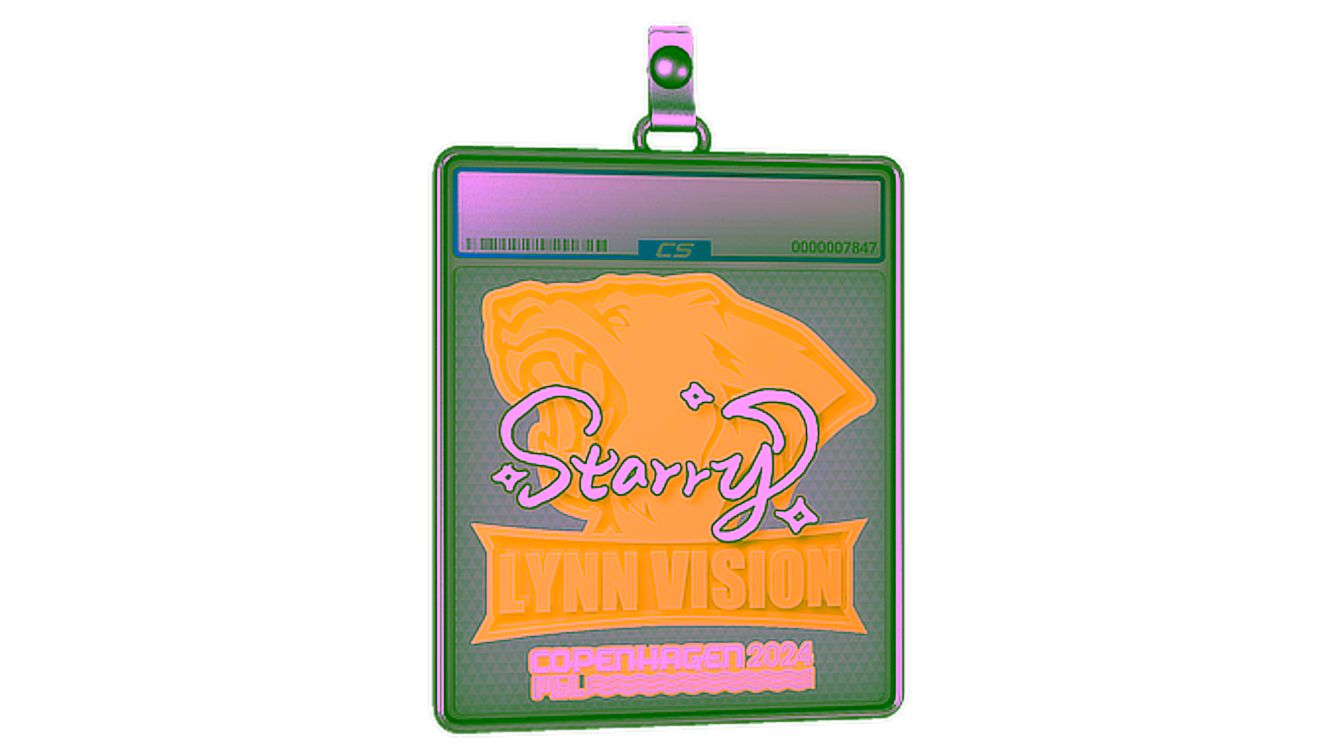 Display for Sticker Slab | Starry | Copenhagen 2024